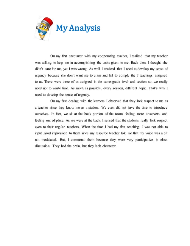 Practice Teaching Portfolio Episode 2 | DOCX