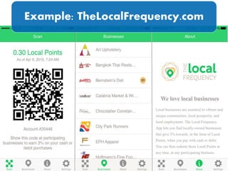 Example: TheLocalFrequency.com
 