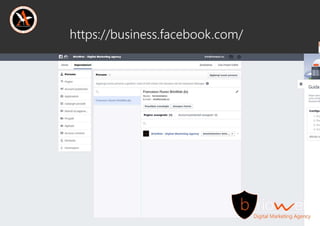 https://business.facebook.com/
 