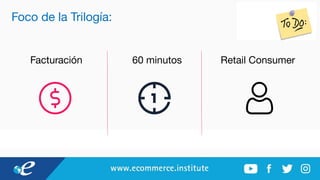 Facturación 60 minutos Retail Consumer
Foco de la Trilogía:
 