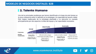 MODELOS DE NEGOCIOS DIGITALES: B2B
 