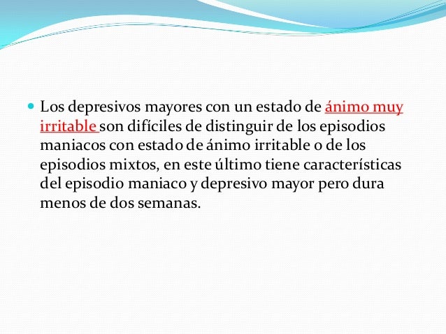 Episodio depresivo mayor