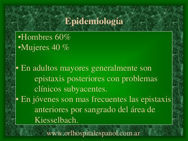 Epistaxis