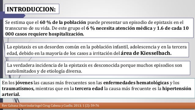 Epistaxis