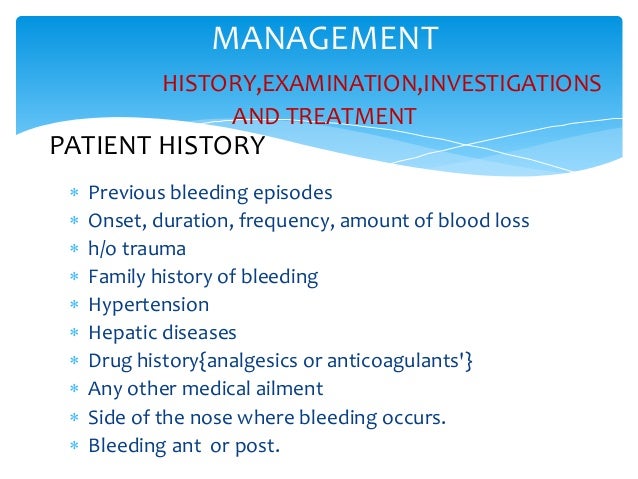 Epistaxis