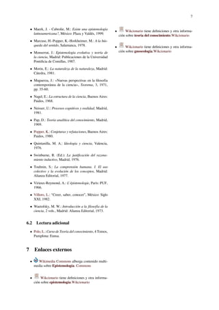 7
• Maerk, J. - Cabrolie, M.: Existe una epistemología
latinoamericana?, México: Plaza y Valdés, 1999.
• Marcuse, H.-Poppe...