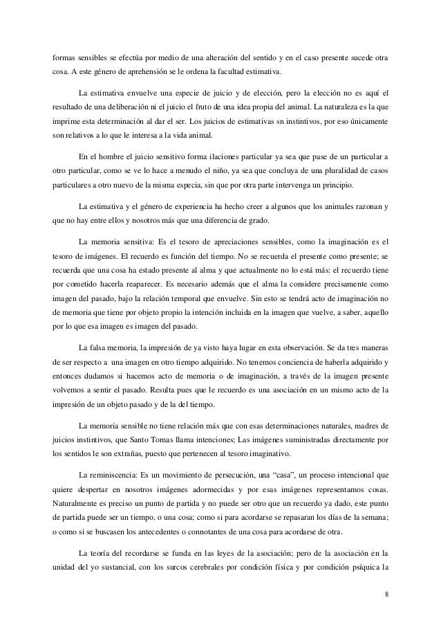 Epistemología de santo tomás (documento)