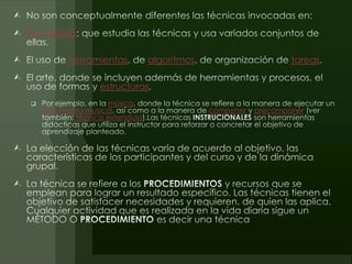 Tecnología

         herramientas           algoritmos                      tareas

                  estructuras
                     música
   instrumento musical                       componer   precomponer
            técnica extendida
 