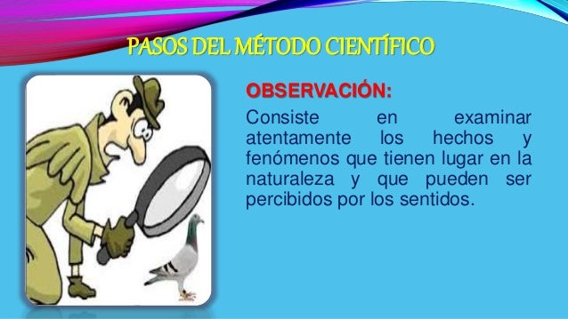 MÉTODO CIENTÍFICO