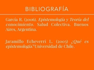 Epistemología