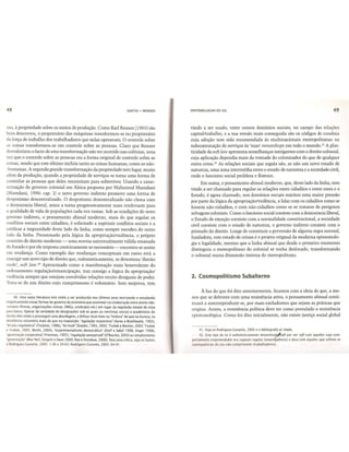 Epistemologias do sul - cap 1