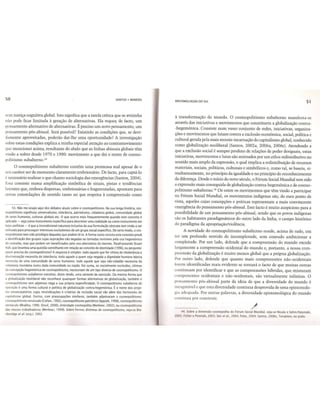 Epistemologias do sul - cap 1