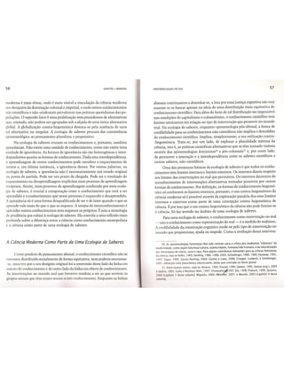 Epistemologias do sul - cap 1