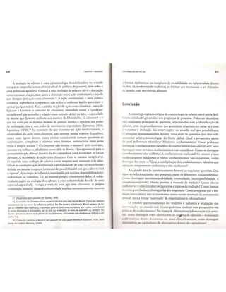 Epistemologias do sul - cap 1