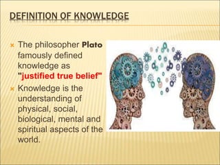 EPISTEMOLOGICAL BASES OF KNOWLEDGE | PPT