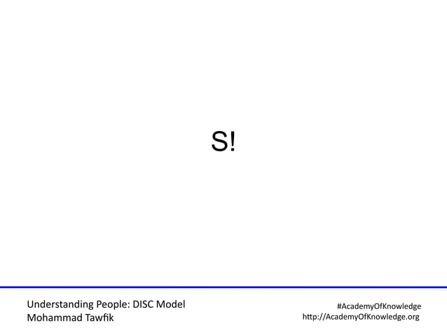 DISC Personality Model | PDF | Science