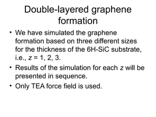 Epitaxial growth of graphene on 6H-silicon carbide substrate by ...
