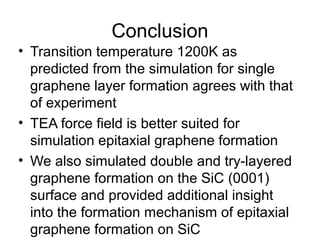 Epitaxial growth of graphene on 6H-silicon carbide substrate by ...