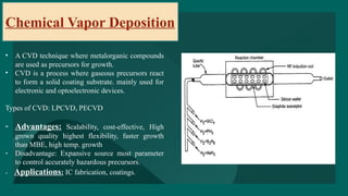 EPITAXY METHODS IN SEMICONDUCTOR FABRICATION | PPTX
