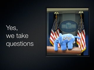 Yes,
we take
questions
 