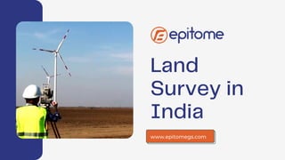 EpitomeGS is a GEO survey company in India