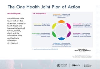 One Health Action Tracks Emerging Zoonotic Diseases and the One Health Approach: Integrated ...
