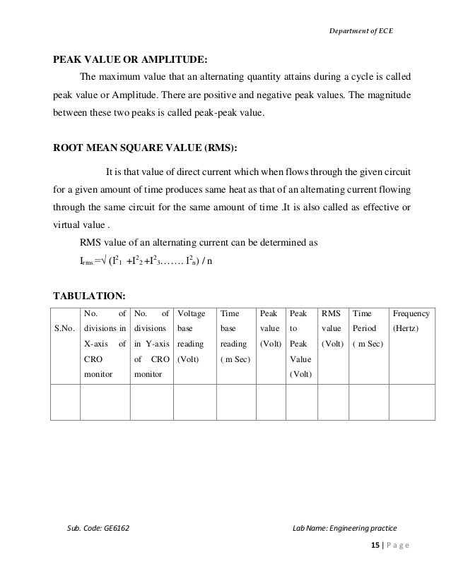 Electronic Lab Manual Pdf