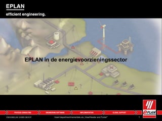 Insert department/name/date via „View/Header and Footer" 1
EPLAN in de energievoorzieningssector
 