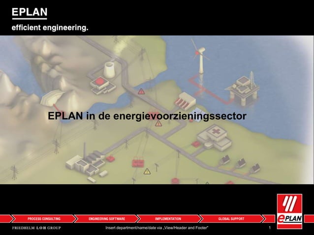 EPLAN in de Energievoorzieningssector | PPTX