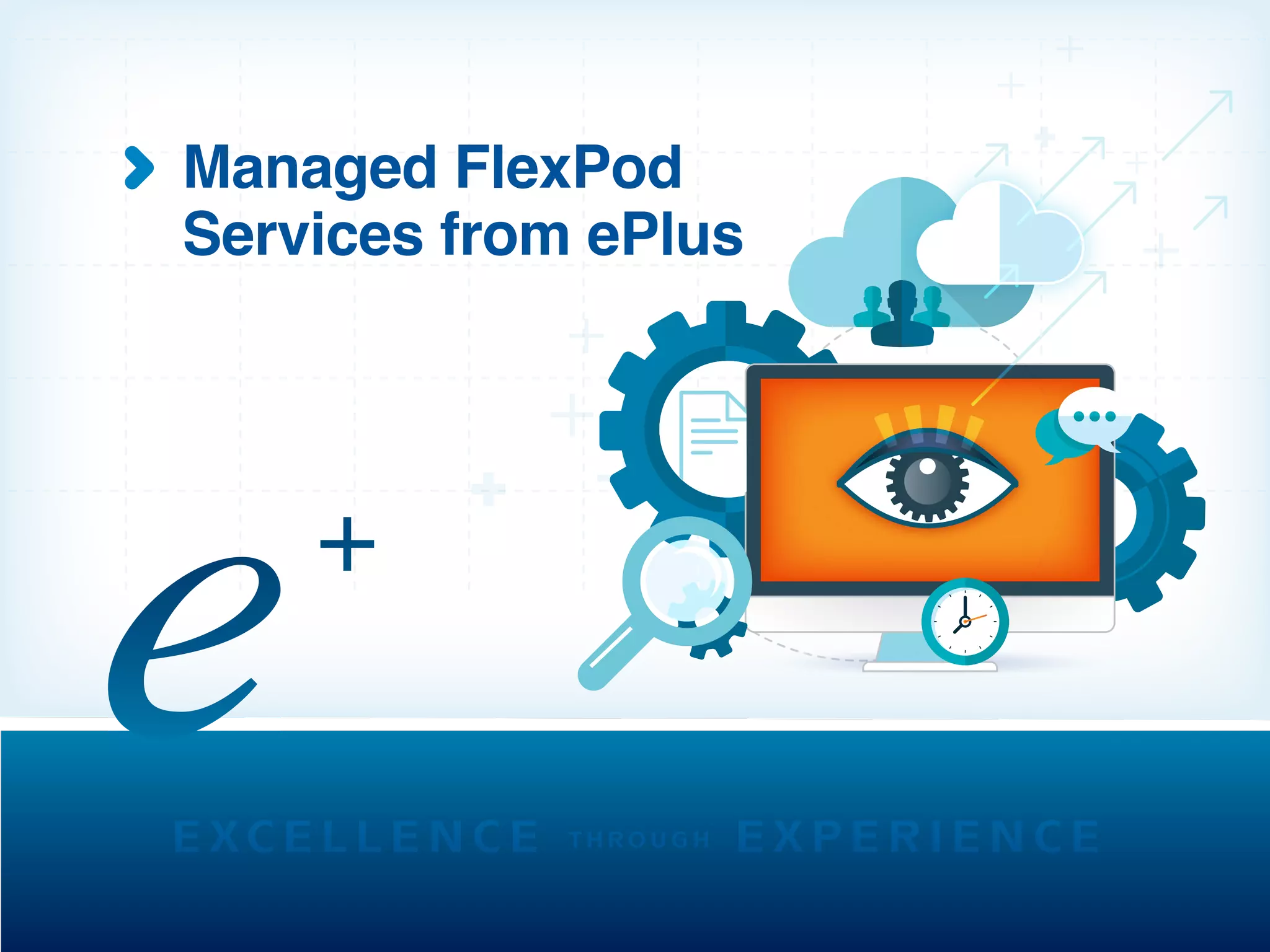 Managed FlexPod
Services from ePlus