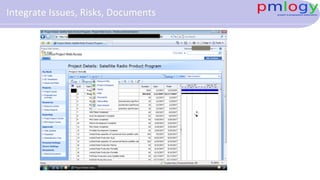 Integrate Issues, Risks, Documents
 