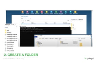 © Copyright 2007-2020 Inspirage. All rights reserved.13
2. CREATE A FOLDER
 