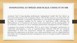 The Performance Management Revisited Accenture | PPT