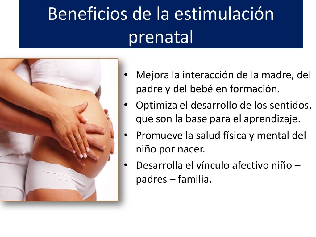Estimulación Prenatal Estimulación Prenatal