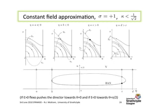 Nonlocal effects in models of liquid crystal materials | PDF
