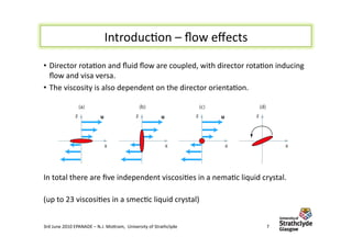Nonlocal effects in models of liquid crystal materials | PDF