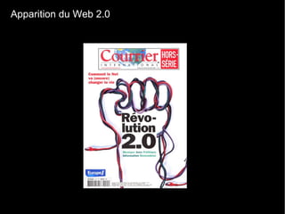 Apparition du Web 2.0
 