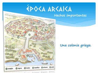 La edad oscura y la época arcaica de Grecia