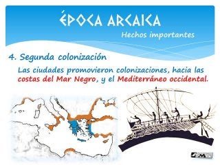 La edad oscura y la época arcaica de Grecia