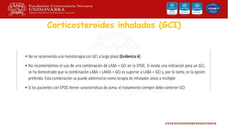 Corticosteroides inhalados (GCI)
 