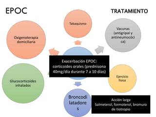 Broncodi Enfermedad pulmonar obstructiva crónica (EPOC) | PPTX