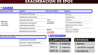 EPOC ENFERMEDAD PULMONAR OBSTRUCTIVA CRONICA | PDF