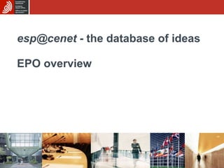[email_address]  - the database of ideas EPO overview 