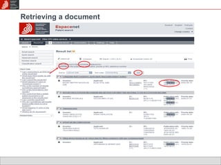 Retrieving a document 