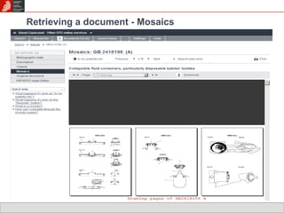 Retrieving a document - Mosaics 