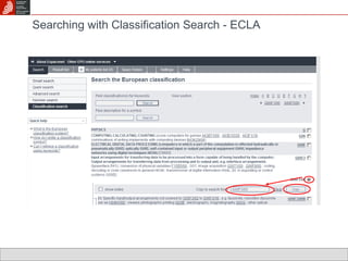 Searching with Classification Search - ECLA 