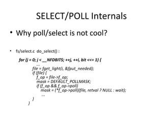 Epoll - from the kernel side | PPT