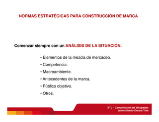 BTL - Comunicación de 360 grados