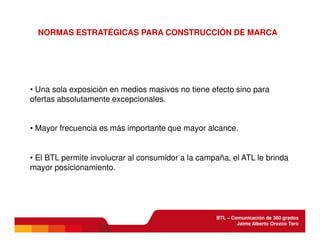BTL - Comunicación de 360 grados