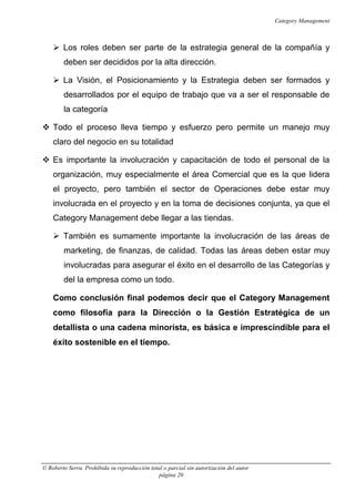 Gestión Estratégica del Retail